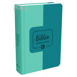 Biblia adolescentului - copertă verde menta/turquoise